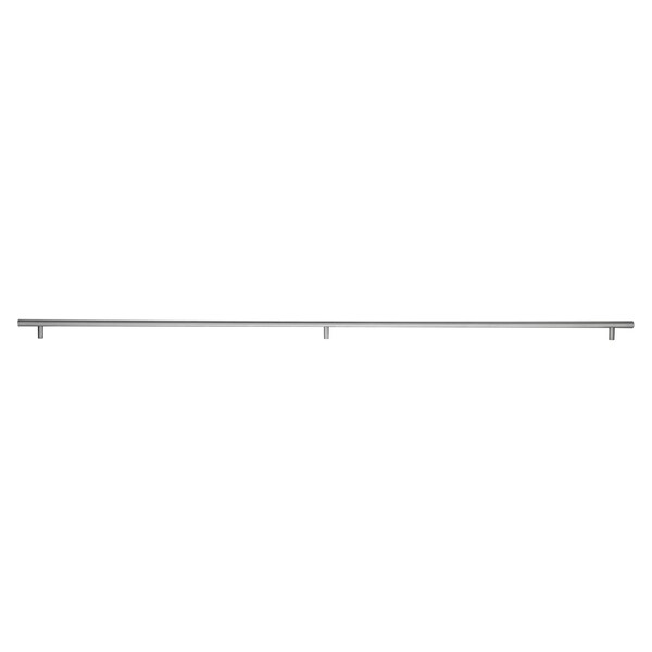 Richelieu 39-6/8 in. (1010 mm) Center-to-Center Brushed Stainless Steel Contemporary Drawer Pull - BP34871019170