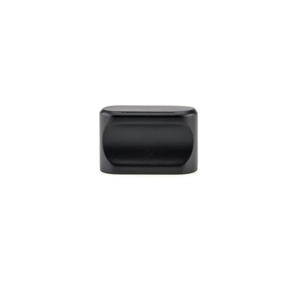 Richelieu 5/8 in (16 mm) Center-to-Center Matte Black Contemporary Cabinet Pull - 788616900