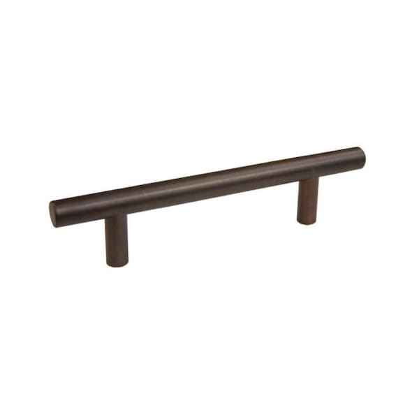 Crown 6" Bar Cabinet Pull with 3-3/4" Center to Center Oil Rubbed Bronze Finish - CHP109610B