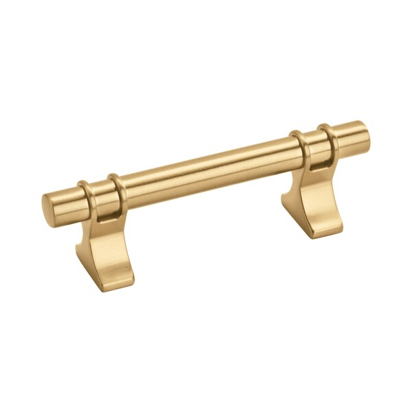 Amerock Davenport 3 in 76 mm Center-to-Center Champagne Bronze Cabinet Pull - BP36600CZ