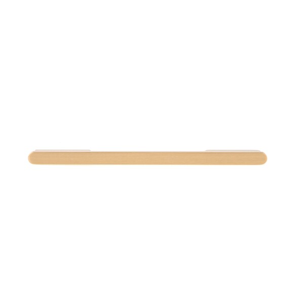 Richelieu 6 5/16 in (160 mm) Center-to-Center Brushed Gold Contemporary Cabinet Pull - 8636160165