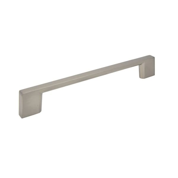 Crown 5-7/8" Miami Cabinet Pull with 5" Center to Center Satin Nickel Finish - CHP81572SN