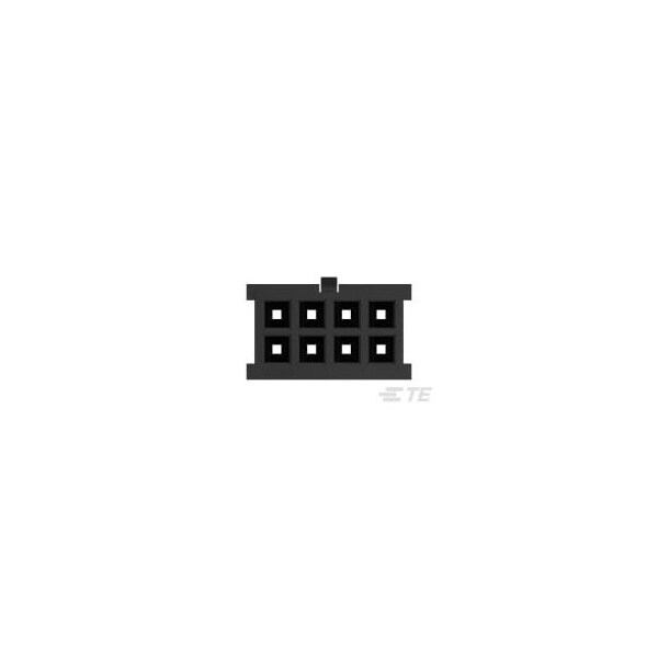 Te Connectivity 8P MICRO MNL PLUG FREE HNG DBL RW HSG V0 - 3-794616-8