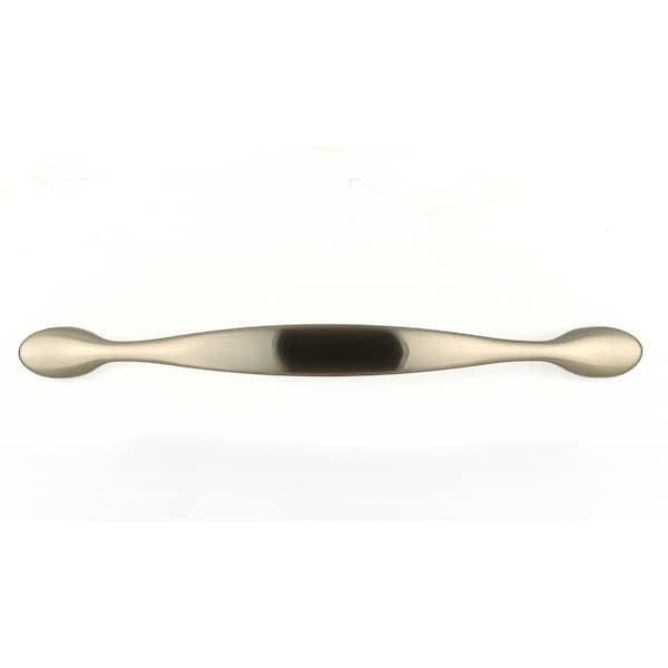 Richelieu 5-1/16 in. (128 mm) Center-to-Center Brushed Nickel Traditional Drawer Pull - BP7815195