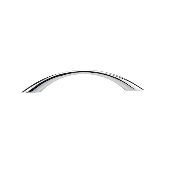 Richelieu 5 1/16 in (128 mm) Center-to-Center Chrome Contemporary Drawer Pull - BP85820128140