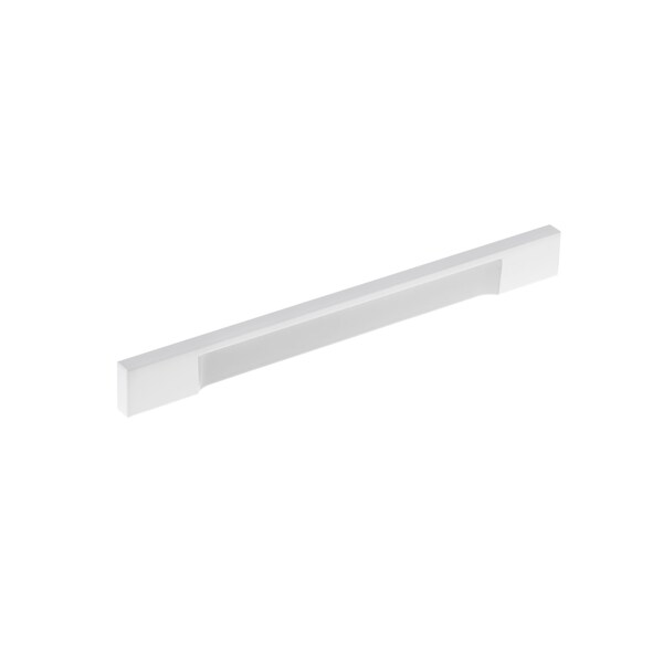 Richelieu 7 9/16 in (192 mm) Center-to-Center White Contemporary Drawer Pull - BP1310119230