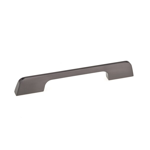 Richelieu 6 5/16 in (160 mm) Center-to-Center Brushed Black Nickel Contemporary Cabinet Pull - 799616092