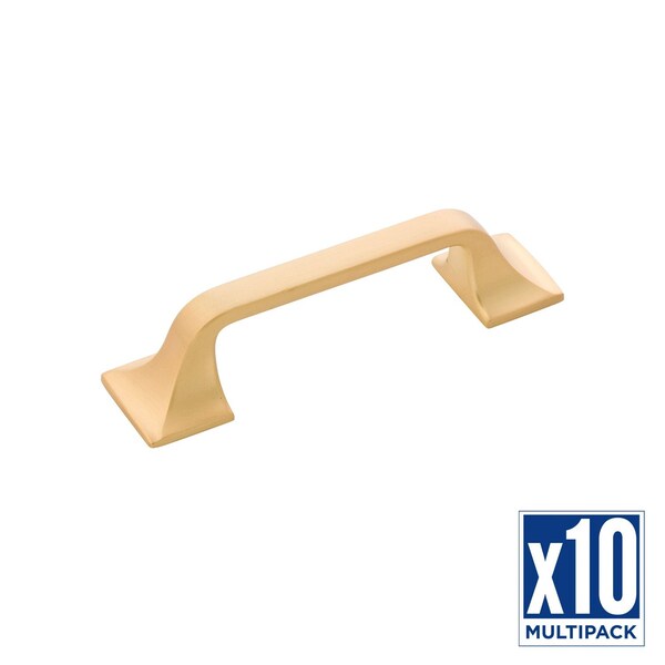Hickory Hardware Pull 3 Inch Center to Center, 10PK - H076700-BGB-10B