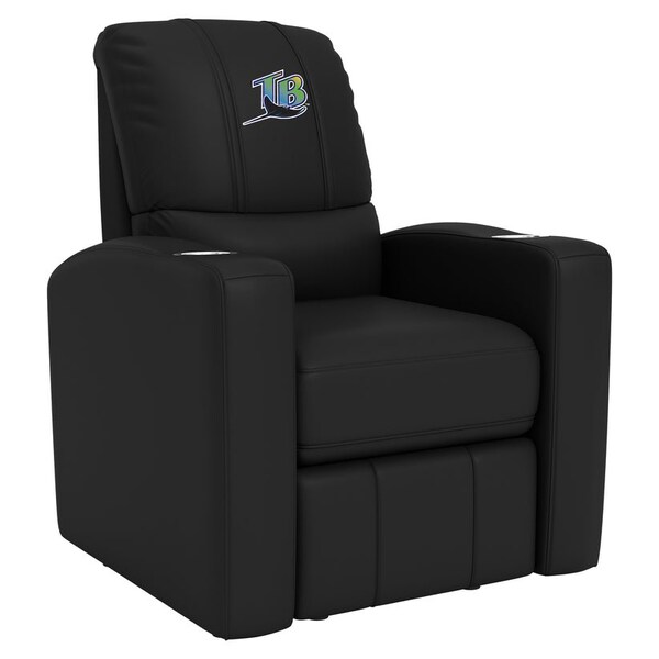 Dreamseat Stealth Recliner with Tampa Bay Rays Cooperstown Secondary Logo - XZ52082CDSMHTBLK-PSCOOP0106