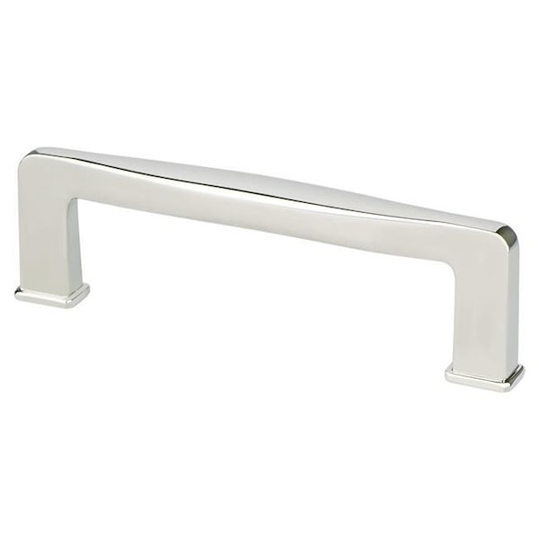 Berenson Berenson 1244-1014-P 96 mm CC Subtle Surge Pull with Polished Nickel - 1244-1014-P