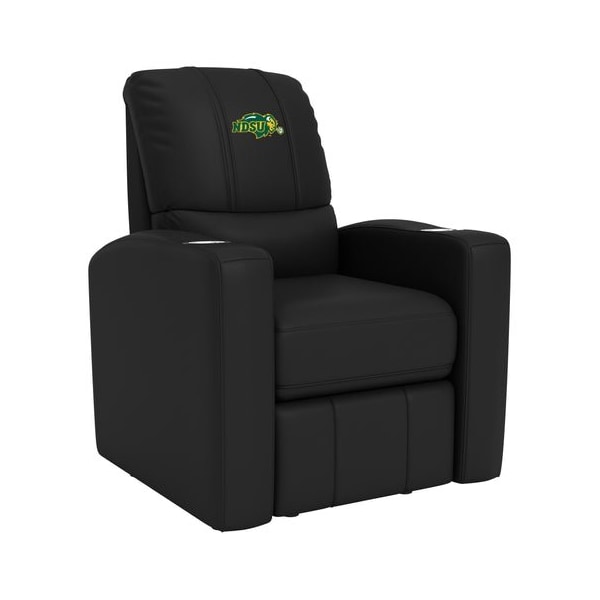Dreamseat Stealth Recliner with North Dakota State Bison Logo - XZ52082CDSMHTBLK-PSCOL13491