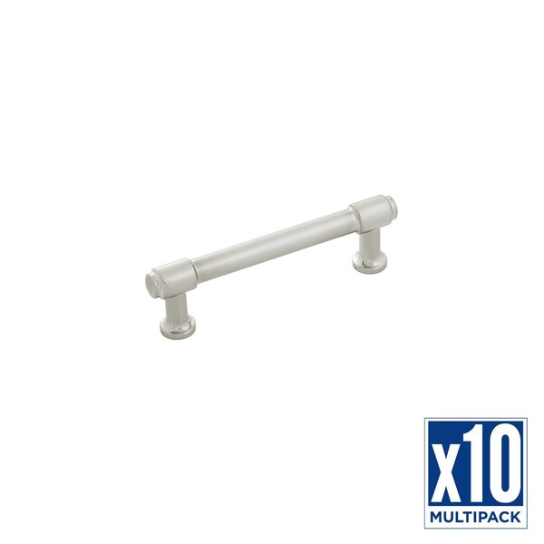 Hickory Hardware Pull 3-3/4 Inch (96mm) Center to Center, 10PK - H077852SN-10B