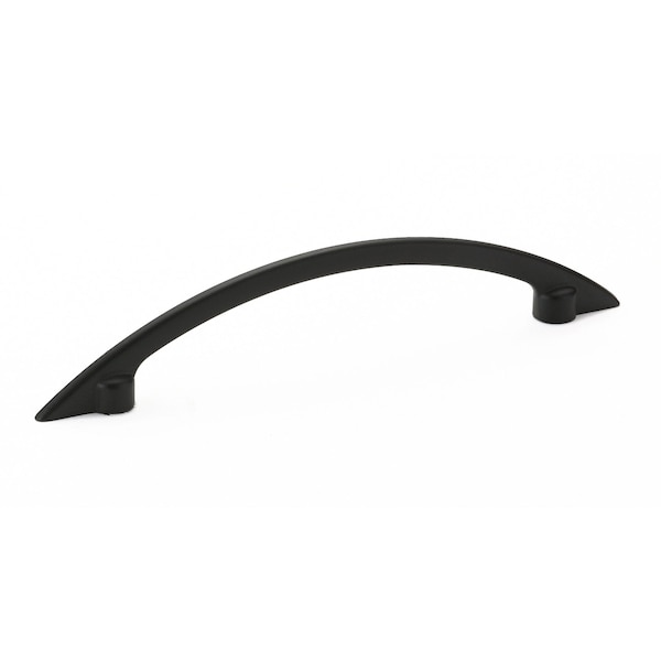 Richelieu 3-3/4 in. (96 mm) Center-to-Center Matte Black Contemporary Drawer Pull - BP30843900