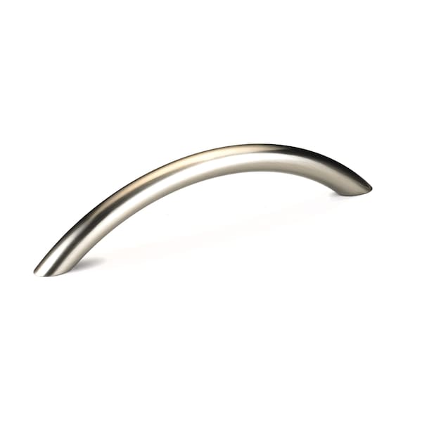 Richelieu 3-3/4 in. (96 mm) Center-to-Center Brushed Nickel Contemporary Drawer Pull - BP15400195