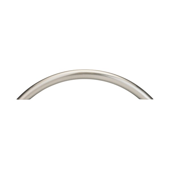 Richelieu 3-3/4 in. (96 mm) Center-to-Center Brushed Nickel Contemporary Drawer Pull - BP15400195