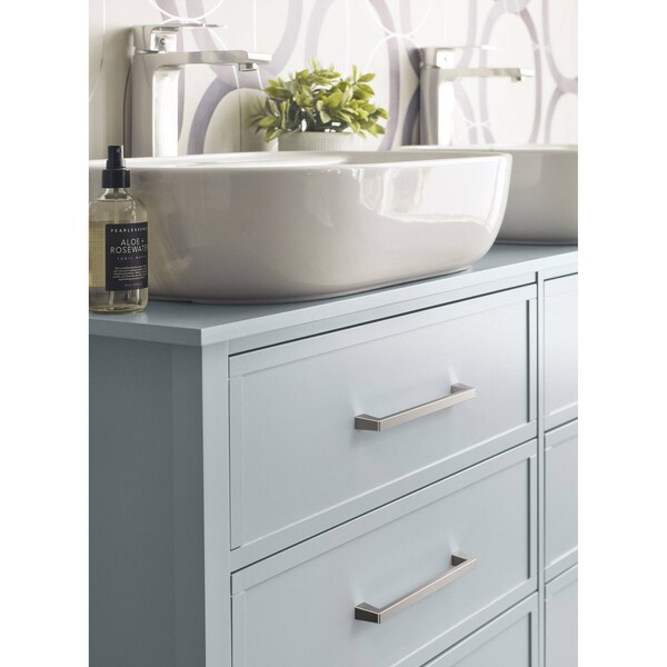 Amerock Blackrock 8 inch 203mm Center-to-Center Polished Chrome Cabinet Pull - BP5528226