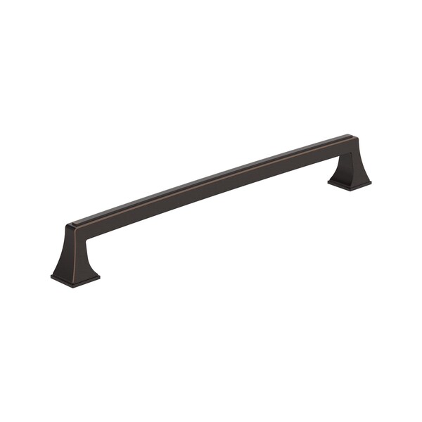 Amerock Mulholland 10-1/16 inch 256mm Center-to-Center Oil Rubbed Bronze Cabinet Pull - BP53536ORB