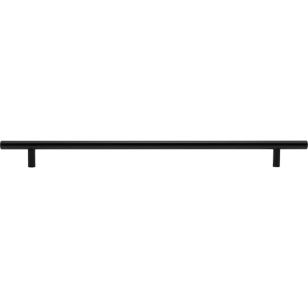 Designperfect 12-9/16'' Center-to-Center Bar Pull, Matte/Flat Black, 10PK - DPA10T209BLK