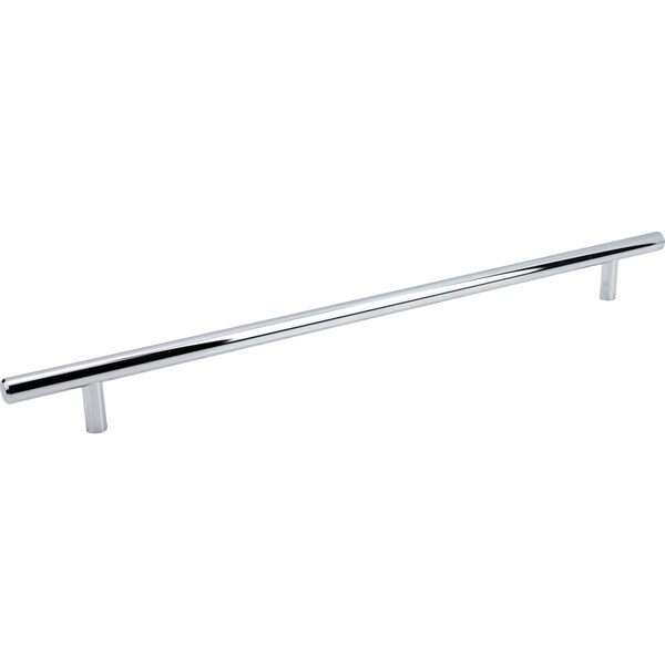 Designperfect 12-9/16'' Center-to-Center Bar Pull, Polished Chrome, 25PK - DPA25T209PC