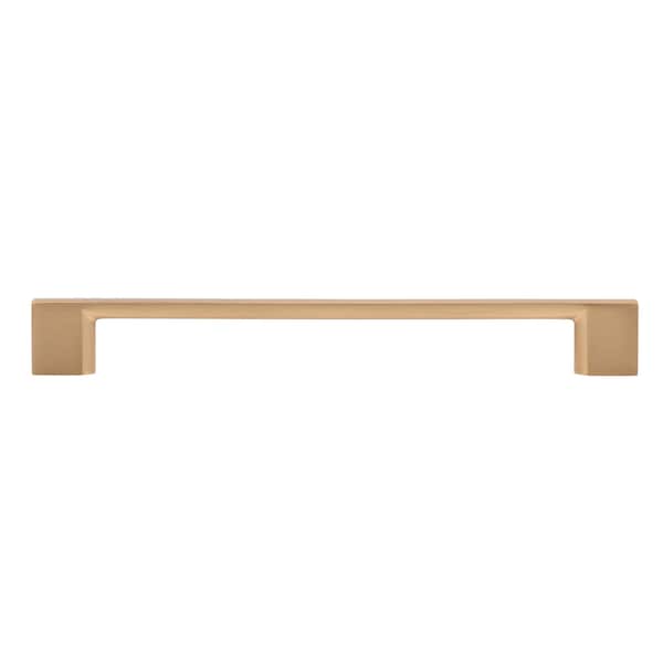 Designperfect 7-9/16Center-to-Center Square Cabinet Pull, Champagne Bronze/Gold, 10PK - DPA10S796CBZ