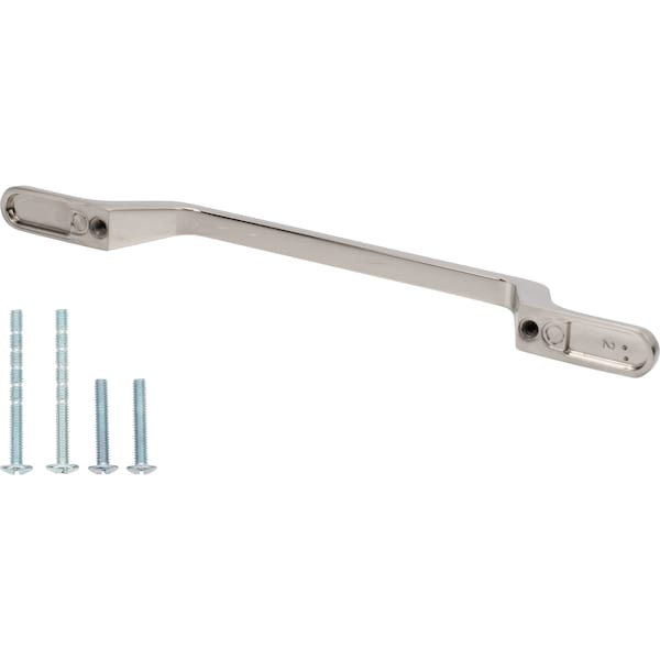 Designperfect 5-1/16'' Center-to-Center Handle Pull, Brushed Satin Nickel, 10PK - DPA10R984SNB