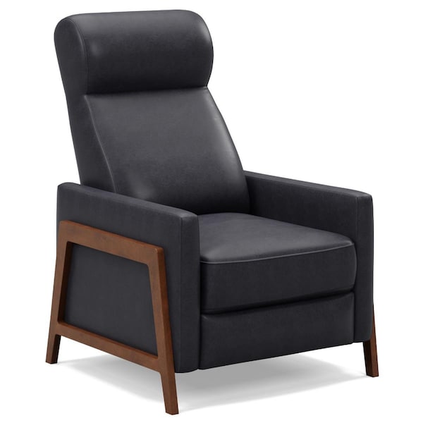 Sunset Trading Edge Pushback Leather Recliner Chair Gray - SY-1357-86-9102-94
