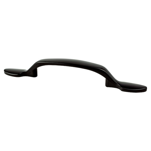 Berenson 3 in. Traditional Advantage Two CC Matte Black Spade End Pull - 9186-1055-P