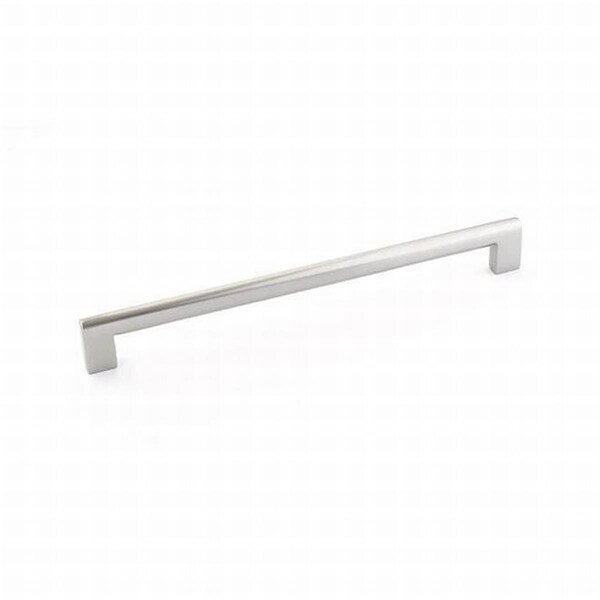 Patioplus 10 in. Center to Center Trail Cabinet Pull, Satin Nickel - PA1647265