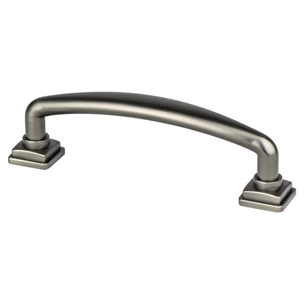 Berenson Berenson 1283-1VTN-P 96 mm CC Tailored Traditional Pull with Vintage Nickel - 1283-1VTN-P