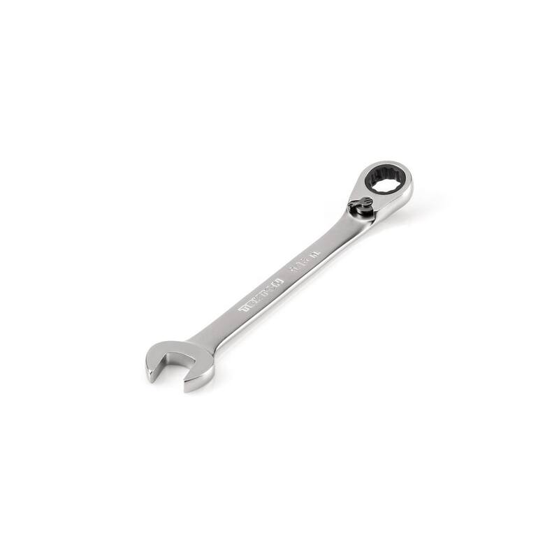 TEKTON 9/16 in. Reversible 12-Point Ratcheting Combination Wrench - WRC23314