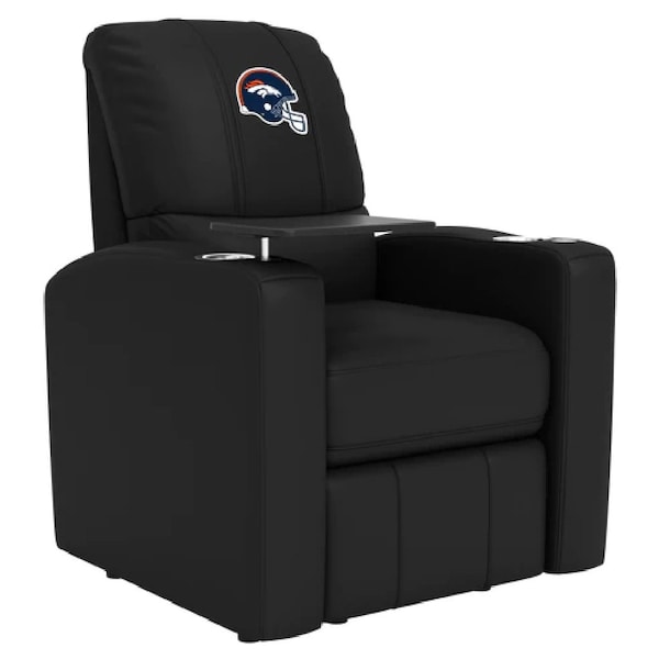Dreamseat Stealth Power Plus Recliner with Denver Broncos Helmet Logo - XZ520823901CDSMHTUSBBLK-PSNFL20047
