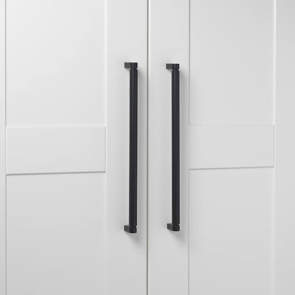 Gliderite Hardware 12-5/8 in. Center to Center Smooth Bar Pull - 4787-320-MB, 5PK - 4787-320-MB-5