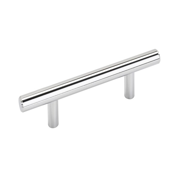 Amerock Bar Pulls 3 in 76 mm Center-to-Center Polished Chrome Cabinet Pull - BP4051526