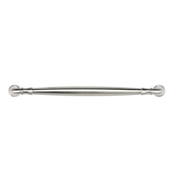 Richelieu 7-9/16 in. (192 mm) Center-to-Center Brushed Nickel Traditional Drawer Pull - BP790192195