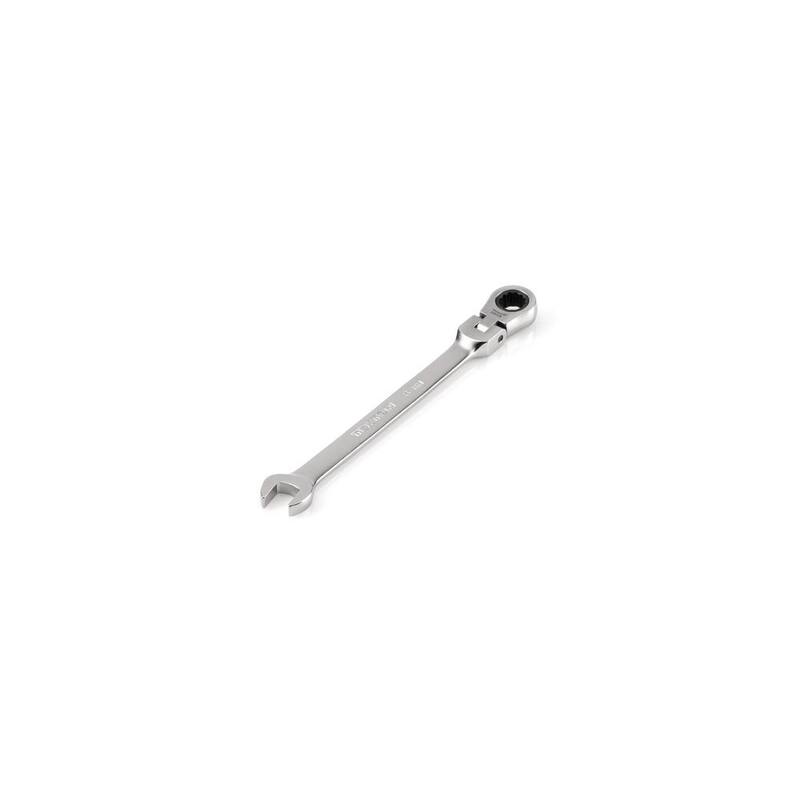 TEKTON 8 mm Flex Head 12-Point Ratcheting Combination Wrench - WRC26408