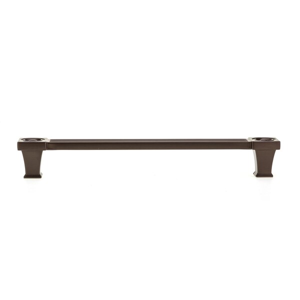 Richelieu 5-1/16 in. (128 mm) Center-to-Center Honey Bronze Transitional Drawer Pull - BP8822128HBRZ