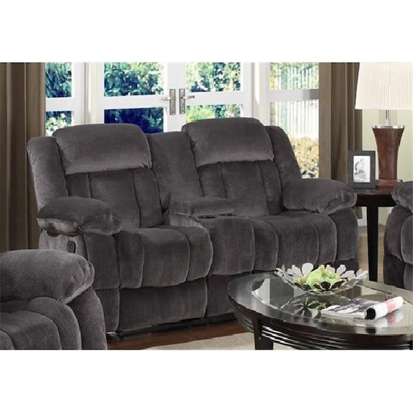 Sunset Trading Sunset Trading Madison Reclining Loveseat with Console - SU-LN550-206