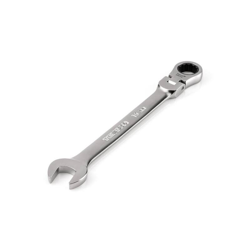 TEKTON 19 mm Flex Head 12-Point Ratcheting Combination Wrench - WRC26419