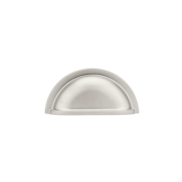 Richelieu 3 in (76.2 mm) Center-to-Center Matte Nickel Traditional Drawer Pull - BP50388184