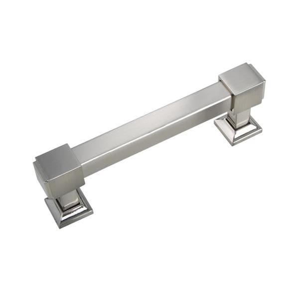Utopia Alley Brett Brushed Nickel Cabinet Pull 3.78 inch Center to Center - HW302PLBN021
