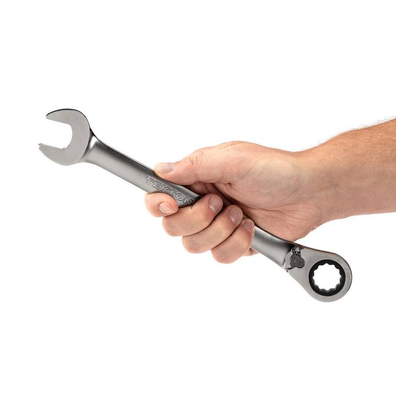 TEKTON 20 mm Reversible 12-Point Ratcheting Combination Wrench - WRC23420