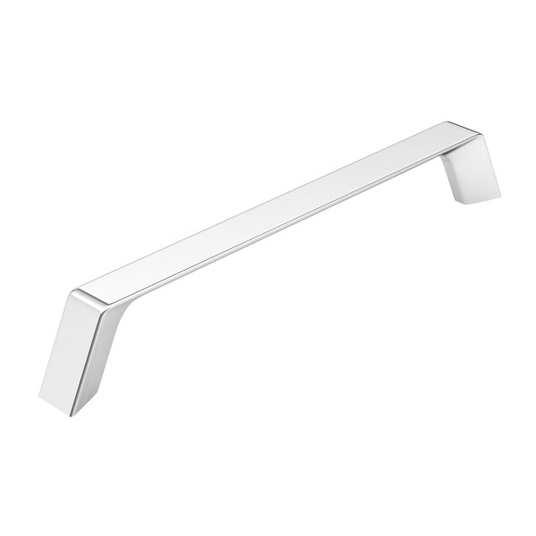 Richelieu 6 5/16 in (160 mm) Center-to-Center Chrome Contemporary Cabinet Pull - BP7348160140