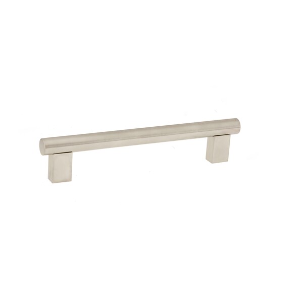 Richelieu 6 in (152 mm) Center-to-Center Brushed Nickel Contemporary Cabinet Pull - BP535556195