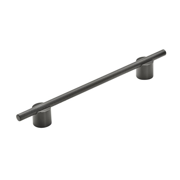 Amerock Transcendent 7-9/16 in 192 mm Center-to-Center Matte Black Cabinet Pull - BP7414192MBMB