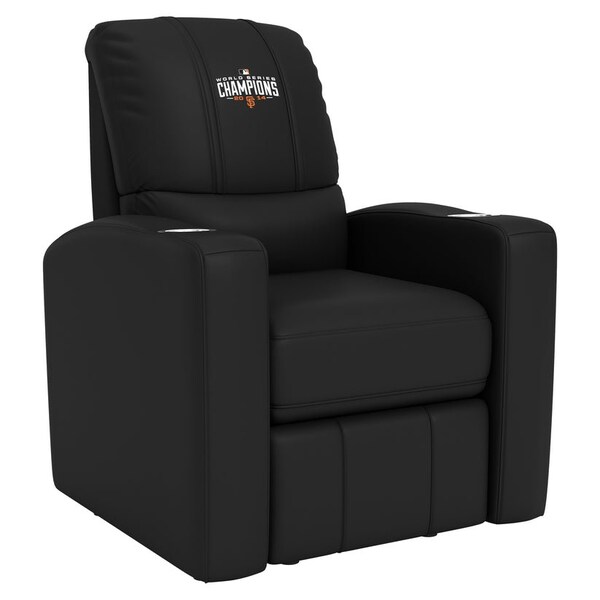 Dreamseat Stealth Recliner with San Francisco Giants 2014 Champions Logo - XZ52082CDSMHTBLK-PSMLB22034