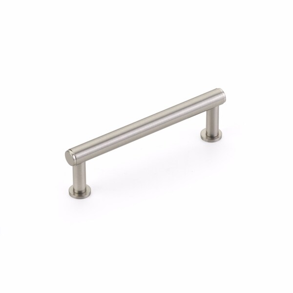 Schaub 4in Center to Center Pub House Cabinet Pull Brushed Nickel Finish - 5104-BN