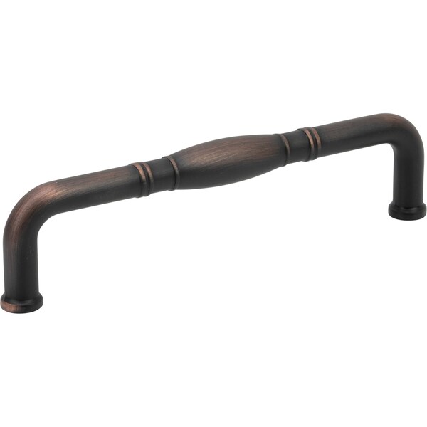 Designperfect 5-1/16'' Center-to-Center Handle Pull, Brushed Oil Rubbed Bronze, 25PK - DPA25R574ORB