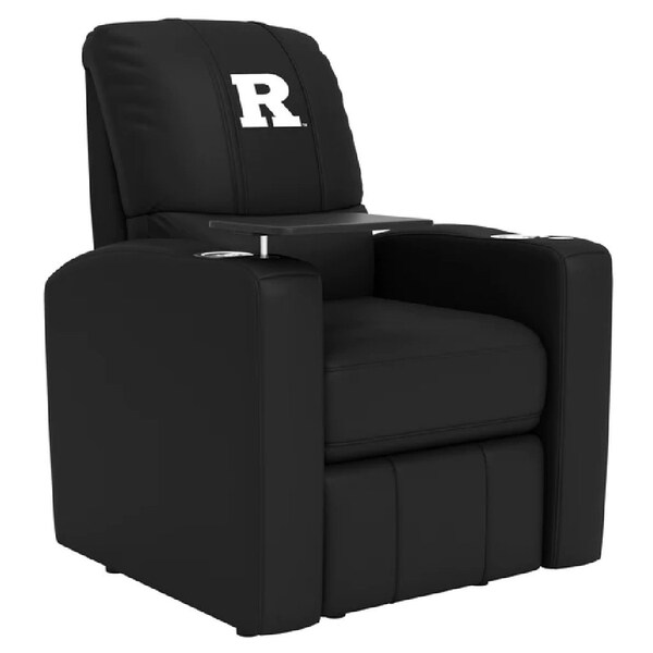 Dreamseat Stealth Power Plus Recliner with Rutgers Scarlet Knights White Logo - XZ520823901CDSMHTUSBBLK-PSCOL13816