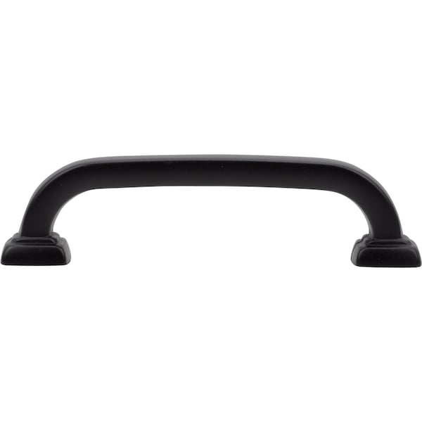 Designperfect 3-3/4'' Center-to-Center Handle Pull, Matte/Flat Black, 25PK - DPA25S33BLK