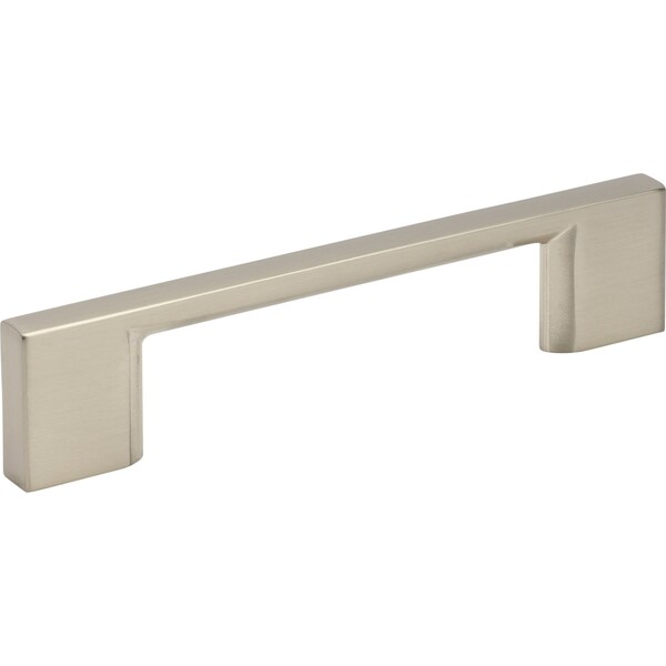 Designperfect 3-3/4'' Center-to-Center Square Cabinet Pull, Brushed Satin Nickel, 25PK - DPA25S793SNB
